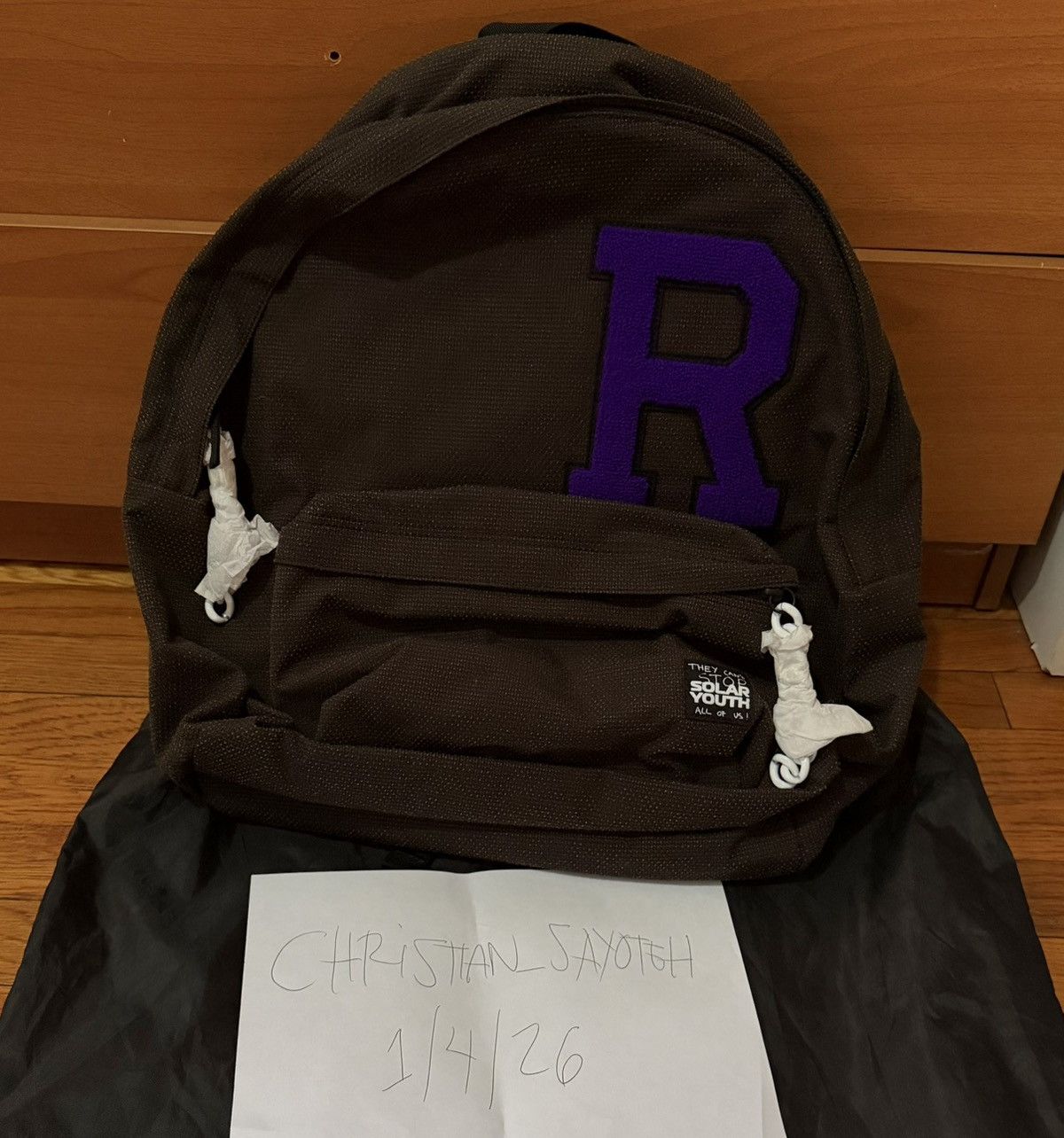 Eastpak × Raf Simons Raf Simons x Eastpak backpack Big R letter Size ONE SIZE - 2 Thumbnail