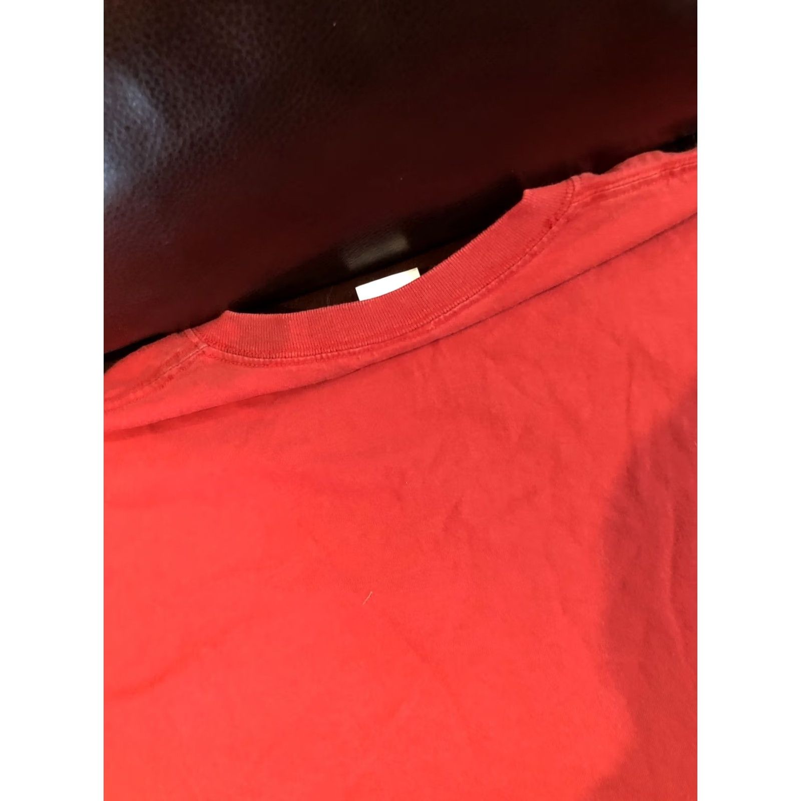 Fruit Of The Loom McDonalds Men's T Shirt XL Red Graphic Trippy Art Fifa World Cup Brasil Soccer Size US XL / EU 56 / 4 - 6 Thumbnail