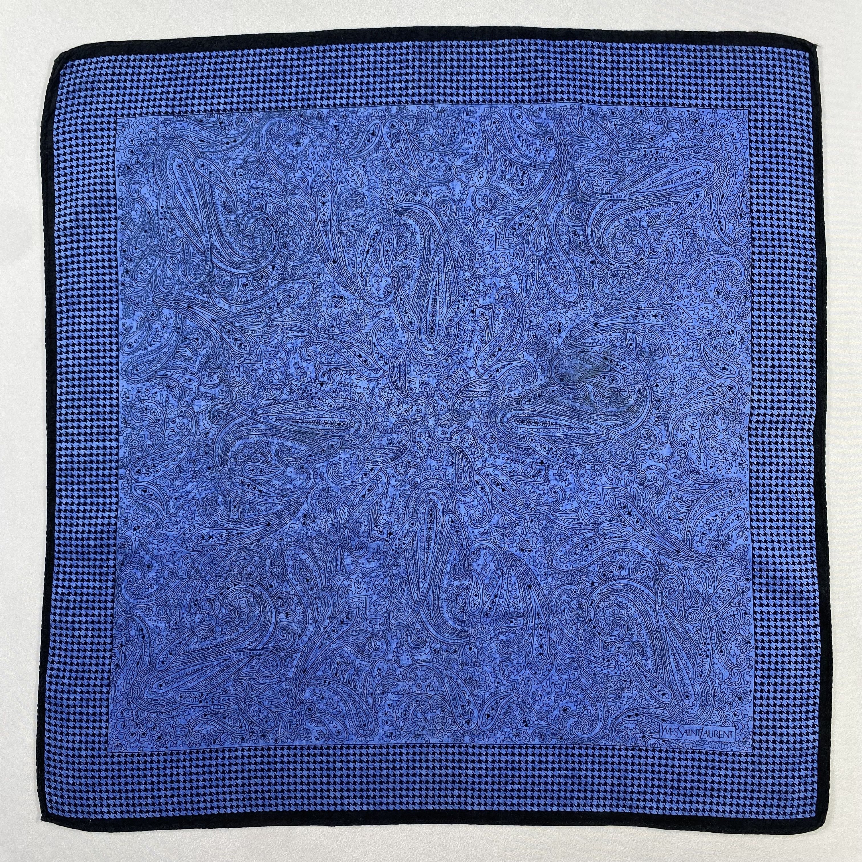 Vintage Yves Saint Laurent Neckerchief / Handkerchief-P667 Size ONE SIZE - 1 Thumbnail