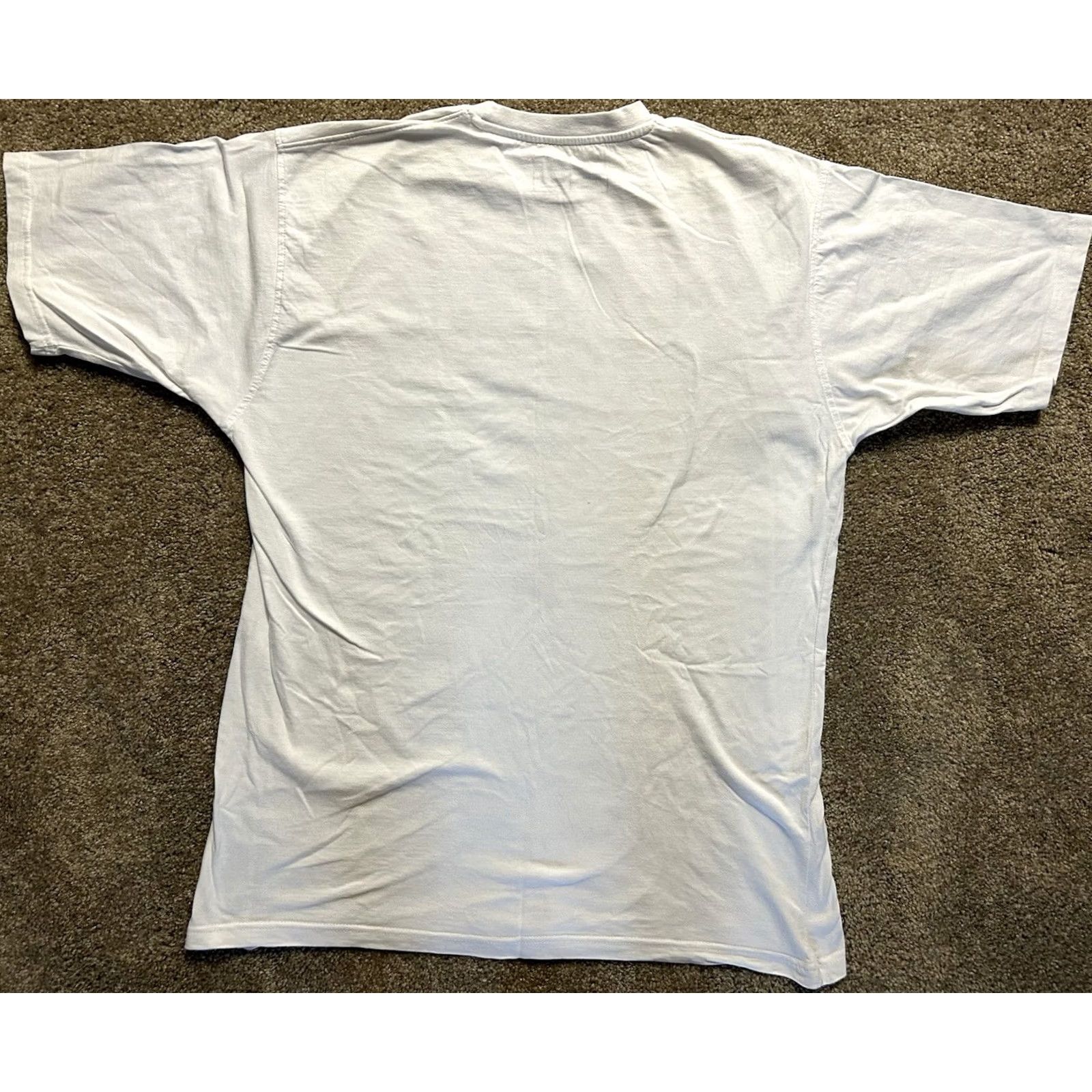 Avirex VINTAGE Avirex Tiger Short Sleeve Mens XL T-Shirt White Size US XL / EU 56 / 4 - 2 Thumbnail