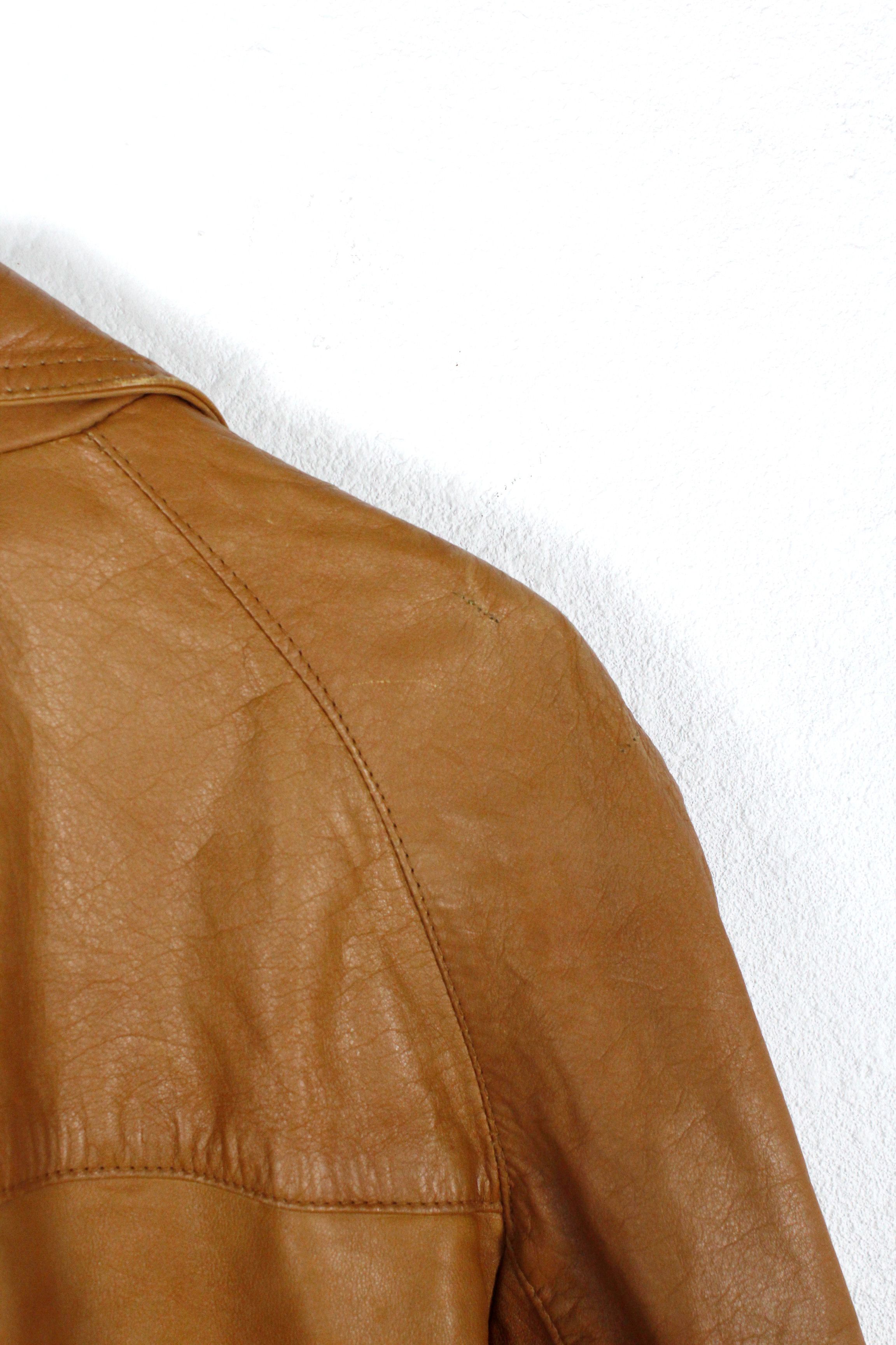 Vintage Vintage Campri Colt Leather Biker Jacket 80s NZ Size US S / EU 44-46 / 1 - 14 Thumbnail