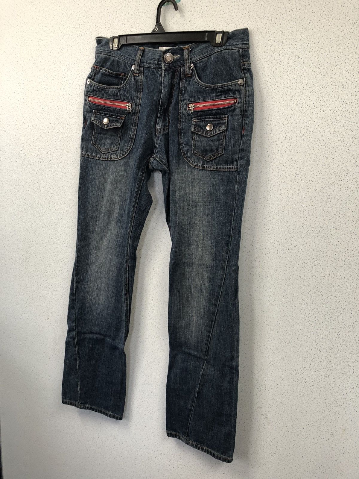 Japanese Brand Menz-Styles Streetwear Flare Jeans Size US 30 / EU 46 - 4 Thumbnail