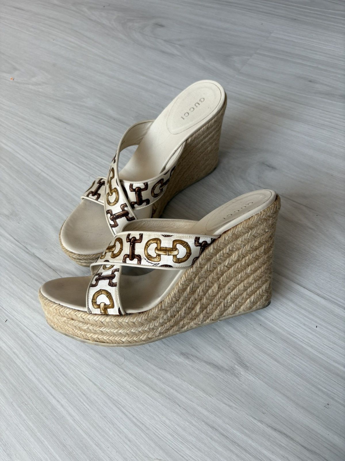 Gucci Gucci cloth sandals Size US 6.5 / IT 36.5 - 21 Thumbnail