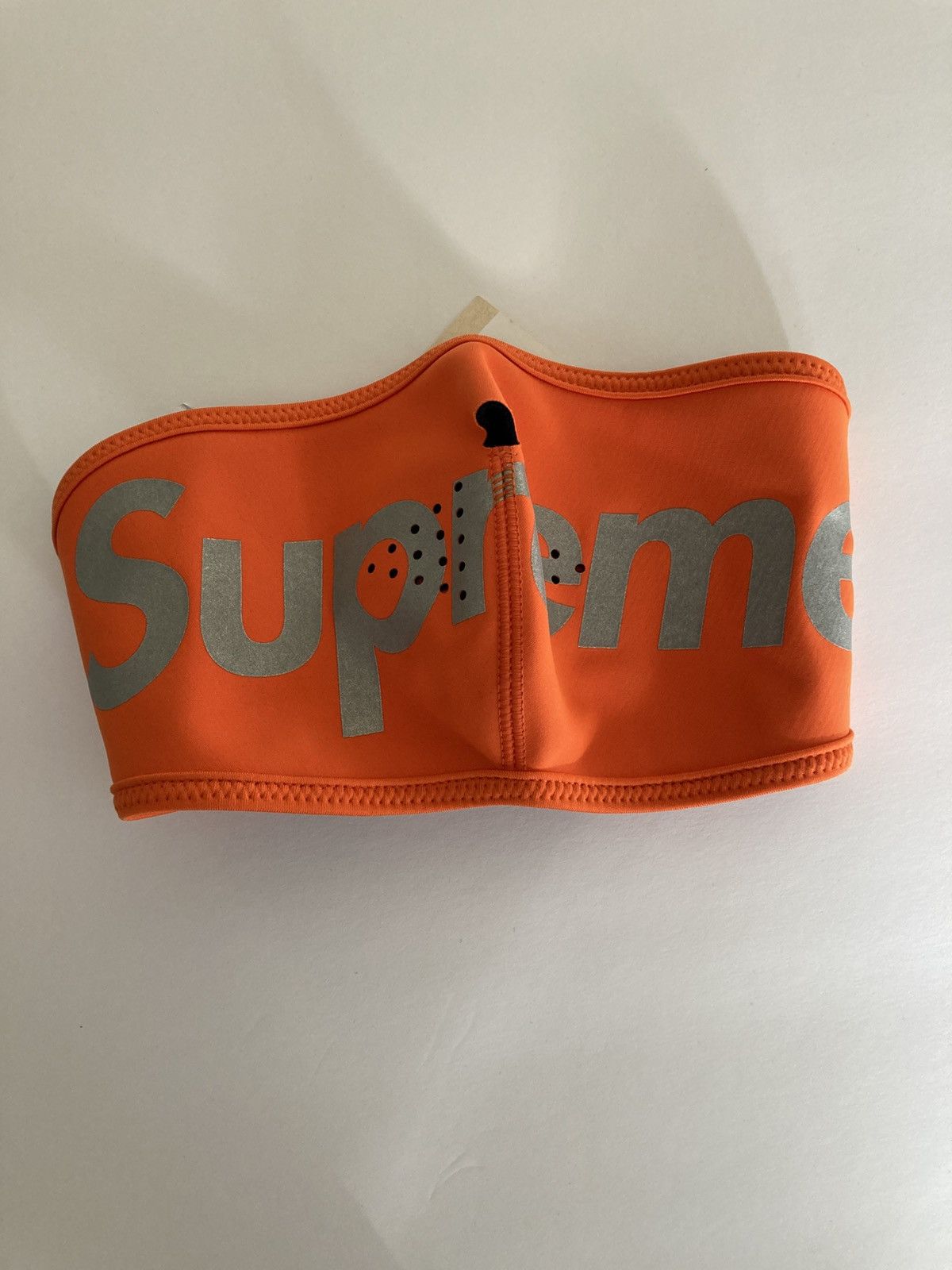 Supreme Supreme WINDSTOPPER Facemask Orange Size ONE SIZE - 1 Thumbnail