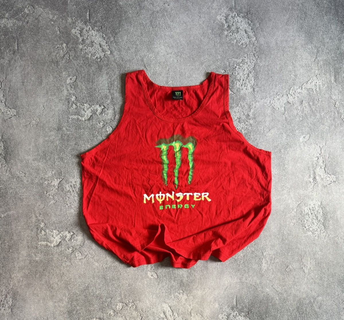 Fox Racing Monster Energy XXL biglogo racing tank top sleeveless shirt Size US XXL / EU 58 / 5 - 1 Thumbnail