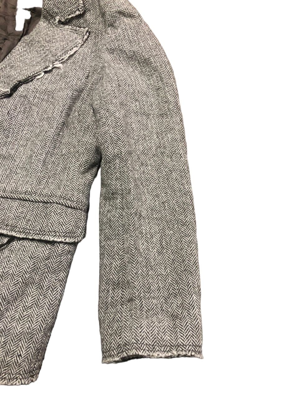 Hysteric Glamour Hysterics Glamour Tweed Wool Blazer Jacket distressed Style Size S / US 4 / IT 40 - 8 Thumbnail