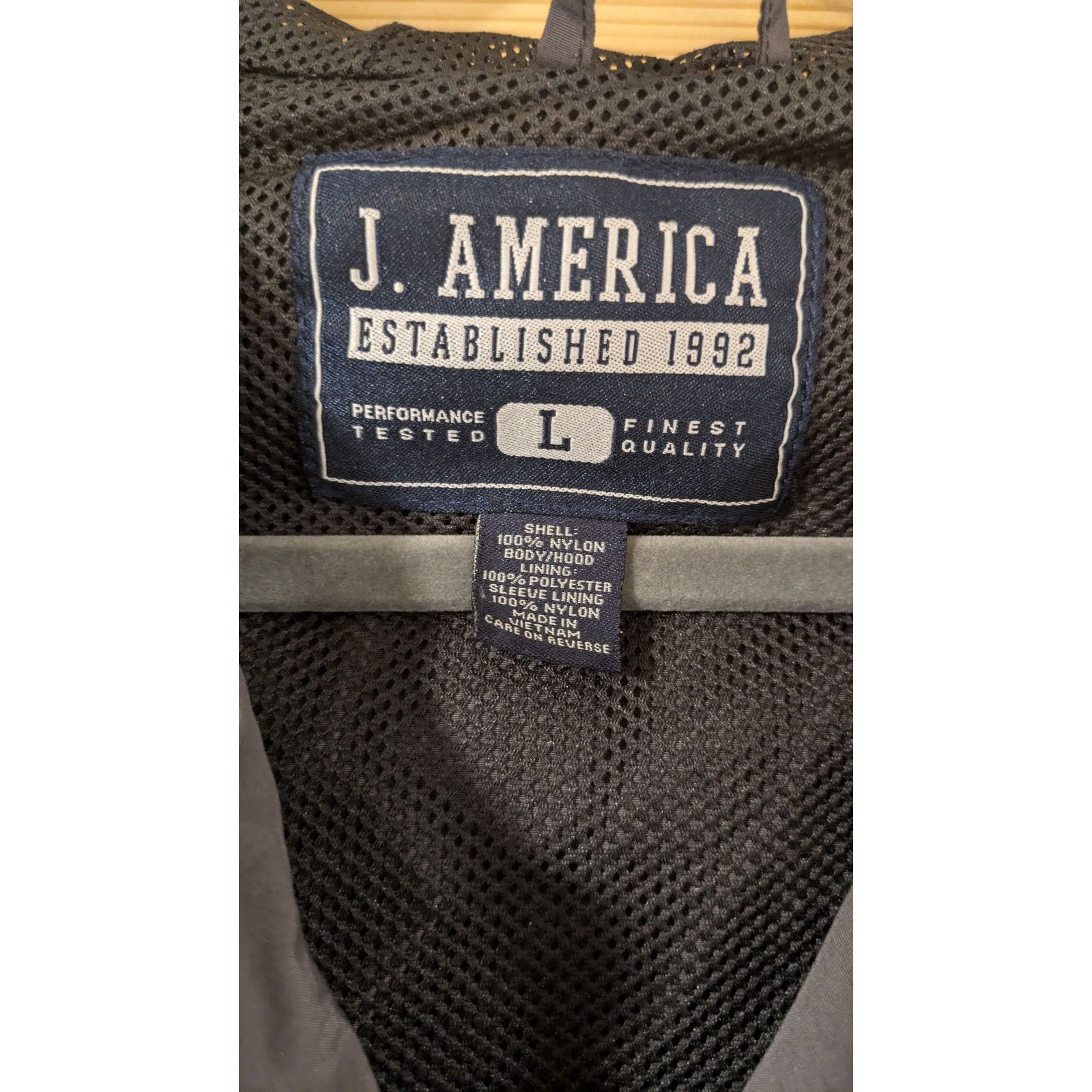J. America CU Boulder Anorak Windbreaker Jacket Size US L / EU 52-54 / 3 - 4 Thumbnail