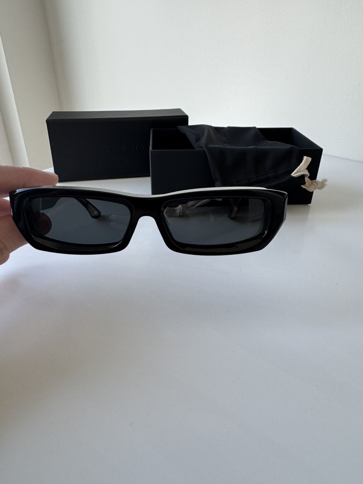 James Oro James Oro Rouge Black Sunglasses Size ONE SIZE - 3 Thumbnail