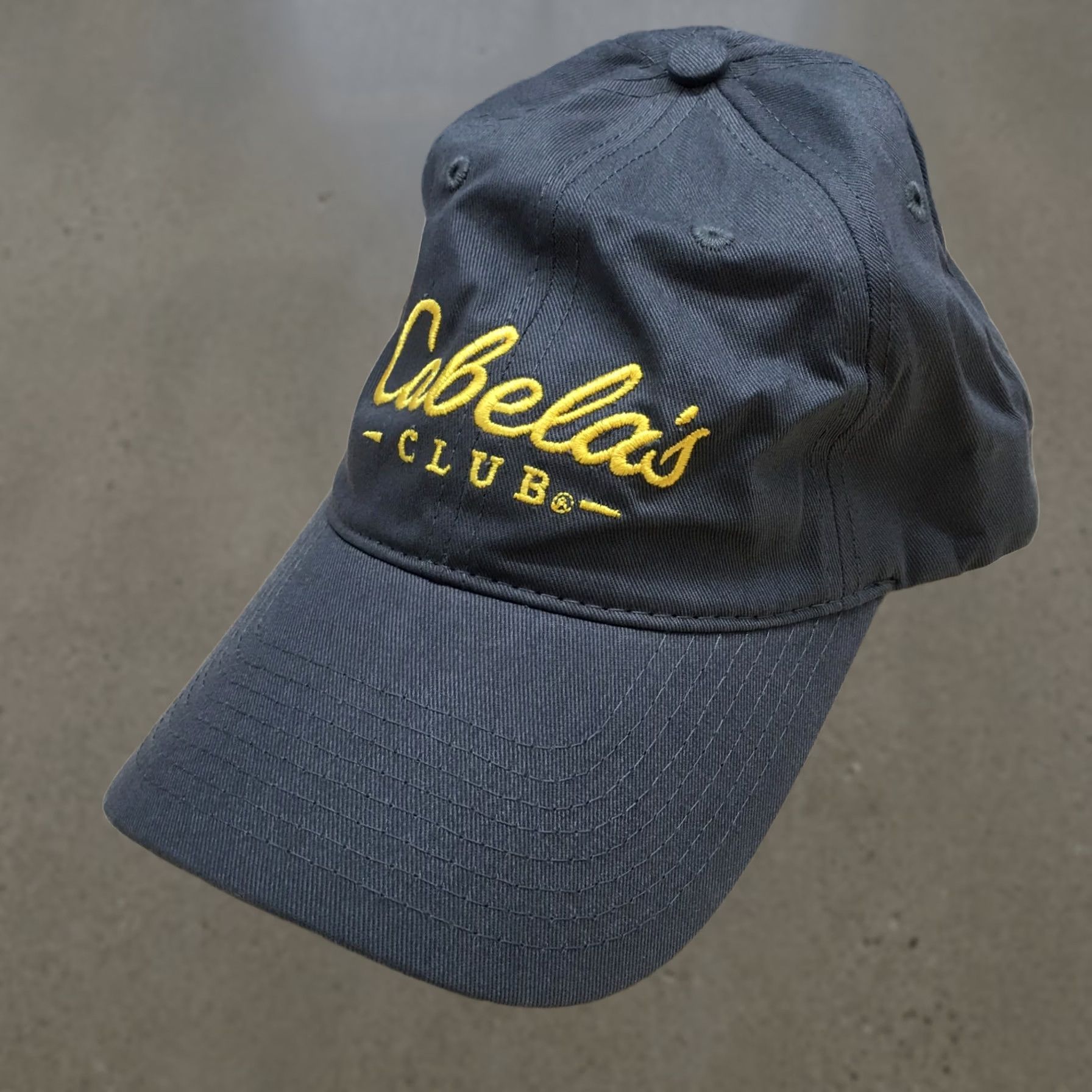 Vintage Cabela's Baseball Cap Gray Unisex OSFA Adjustable Curved Brim Embroidered Logo Outdoor Mens Size ONE SIZE - 1 Thumbnail