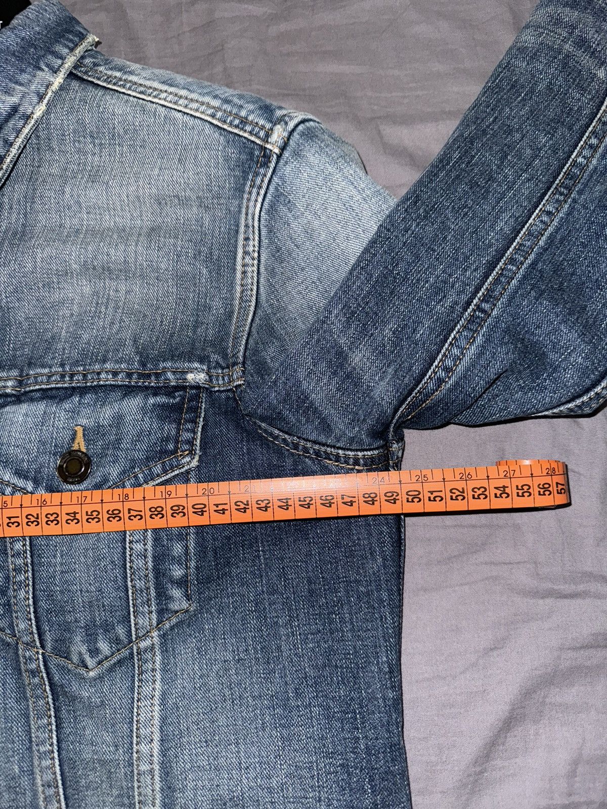 Saint Laurent Paris Saint Laurent Paris Denim Jacket “Sweet Dreams” Size US M / EU 48-50 / 2 - 10 Thumbnail