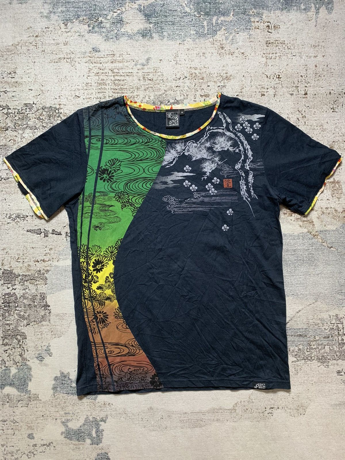 Beauty Beast × Japanese Brand Japanese Vintage Sukajan Tshirt Size US M / EU 48-50 / 2 - 1 Thumbnail