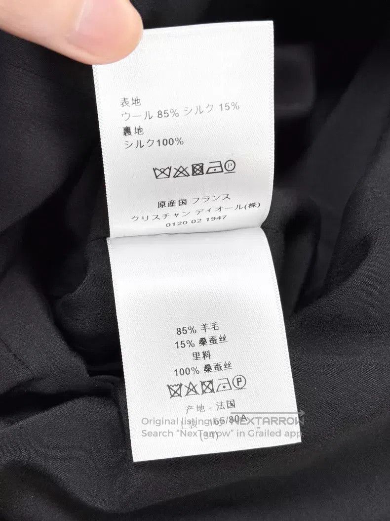 Dior Dior Wool lapel double-breasted lapel sleeveless dress Size XXS / US 00 / IT 34 - 6 Thumbnail