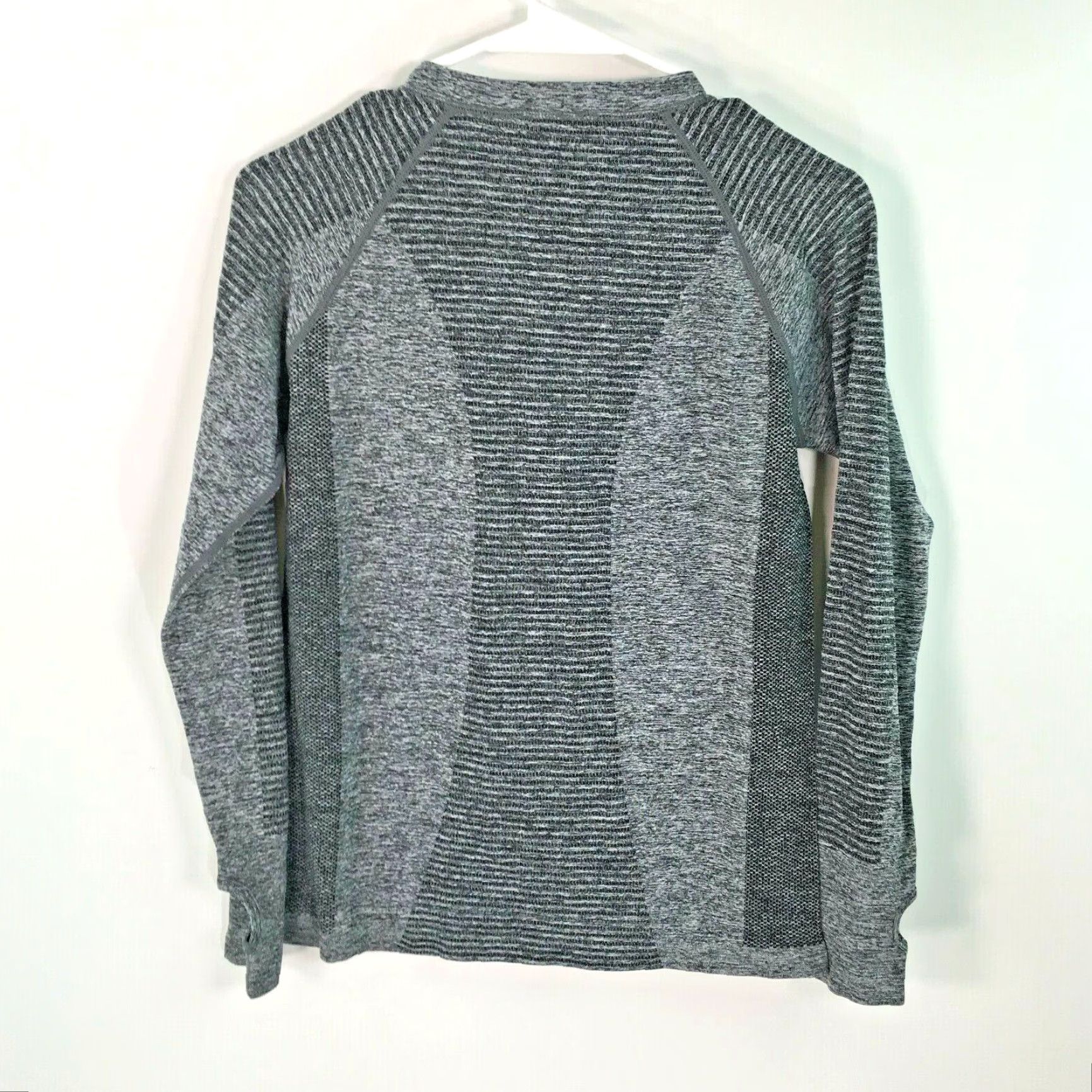 Vintage Aurique Womens Seamless Casual Regular Long Sleeve T Shirt Size M Gray Size M / US 6-8 / IT 42-44 - 2 Thumbnail