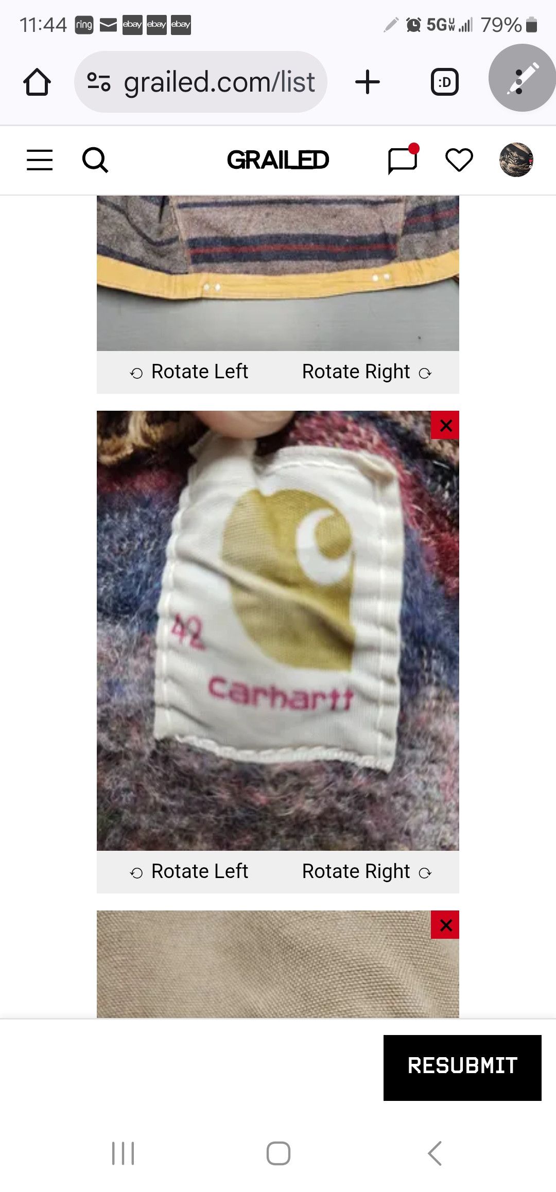 Carhartt 1960’s Carhartt Big C Detroit Jacket 42 Large RARE Size US L / EU 52-54 / 3 - 14 Thumbnail