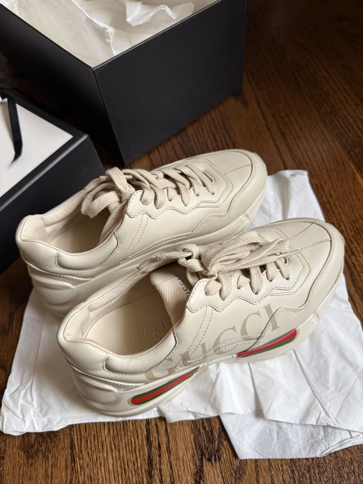 Gucci Gucci Rhyton Sneakers Size US 5 / IT 35 - 8 Thumbnail