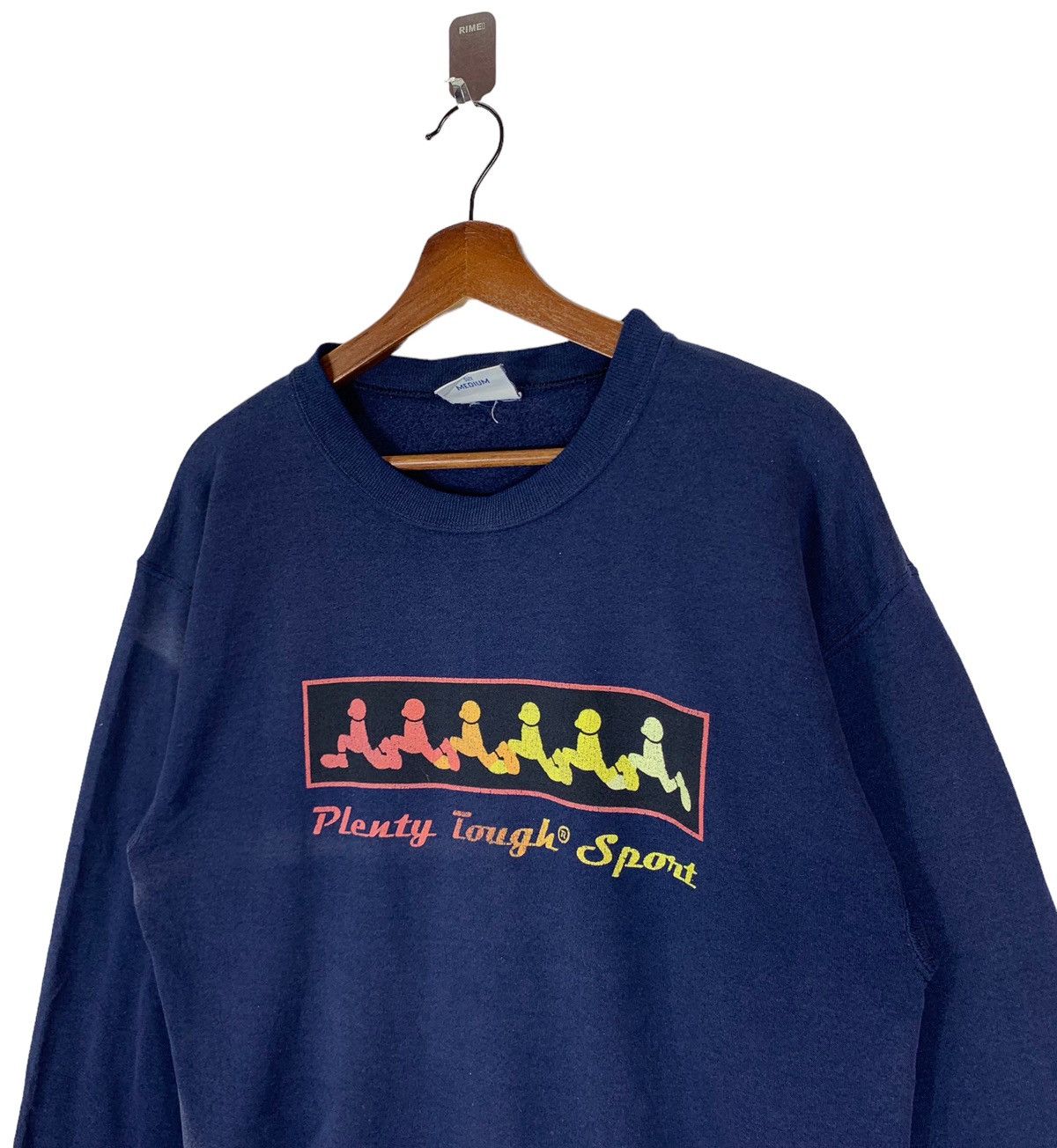Vintage × Welcome Skateboards VINTAGE 90S PLENTY TOUGH SPORT SKATEBOARD PULLOVER CREWNECK Size US M / EU 48-50 / 2 - 3 Thumbnail