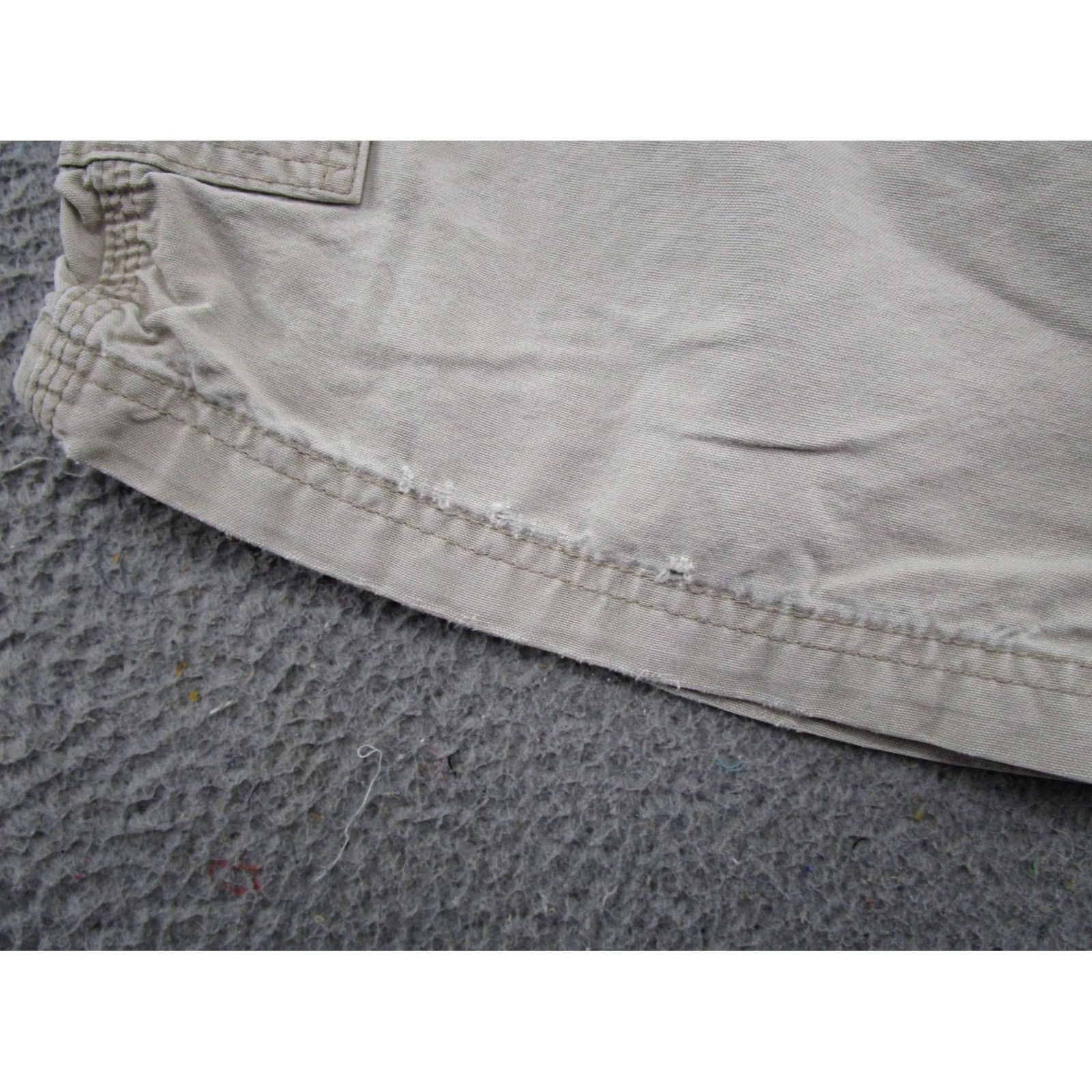 Carhartt Carhartt Men's Tan B147 Tan Loose Fit Work Shorts Size 38 Canvas Cargo Pockets 10 in Inseam 38 Regular Beige Front Flat Vintage: No Mens Size US 38 / EU 54 - 3 Thumbnail