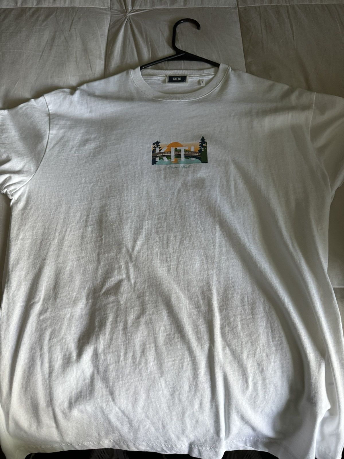 Kith Central Park Box Logo Tee White Size US S / EU 44-46 / 1 - 1 Thumbnail