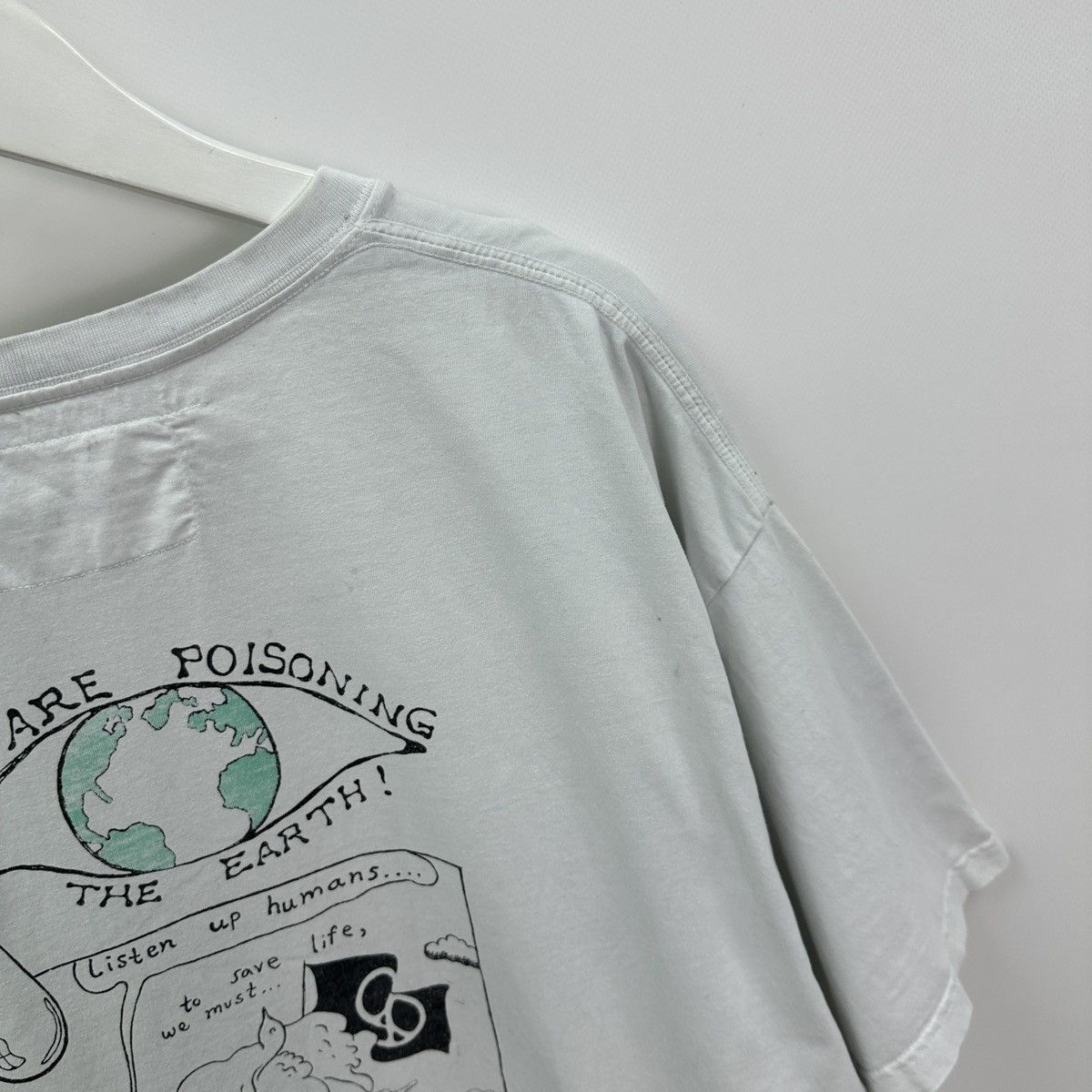 Designer Story MFG We are poisoning the earth Plant Life tee 2019 Size US XL / EU 56 / 4 - 11 Thumbnail