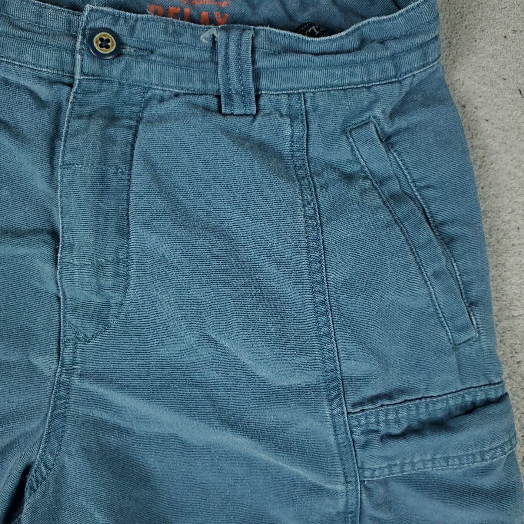 Tommy Bahama VINTAGE Tommy Bahama Cargo Shorts Men Size 30 Blue Outdoor Summer Casual Size US 30 / EU 46 - 3 Thumbnail