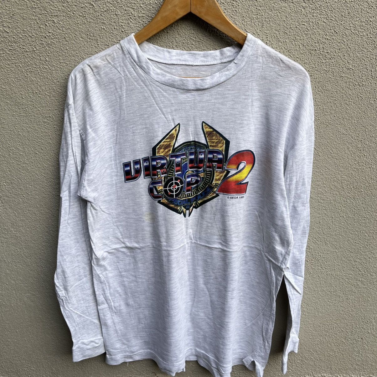 Playstation Vintage VIRTUA COP 2 Sega games tee promo Size US M / EU 48-50 / 2 - 2 Thumbnail