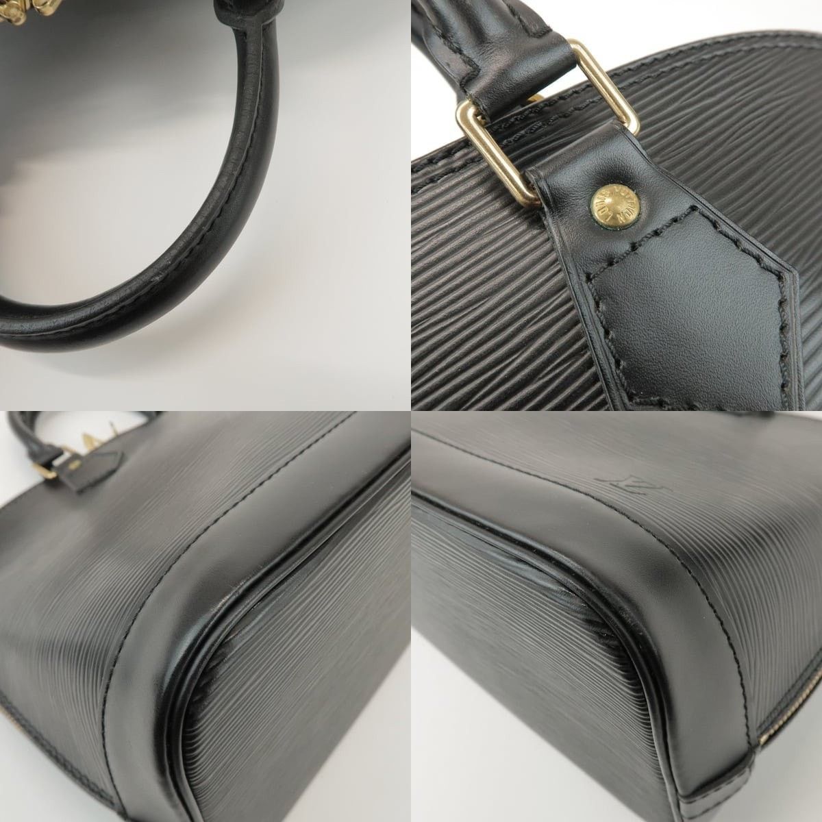 Louis Vuitton Louis Vuitton Epi Alma PM Shoulder Bag Black Size ONE SIZE - 5 Thumbnail