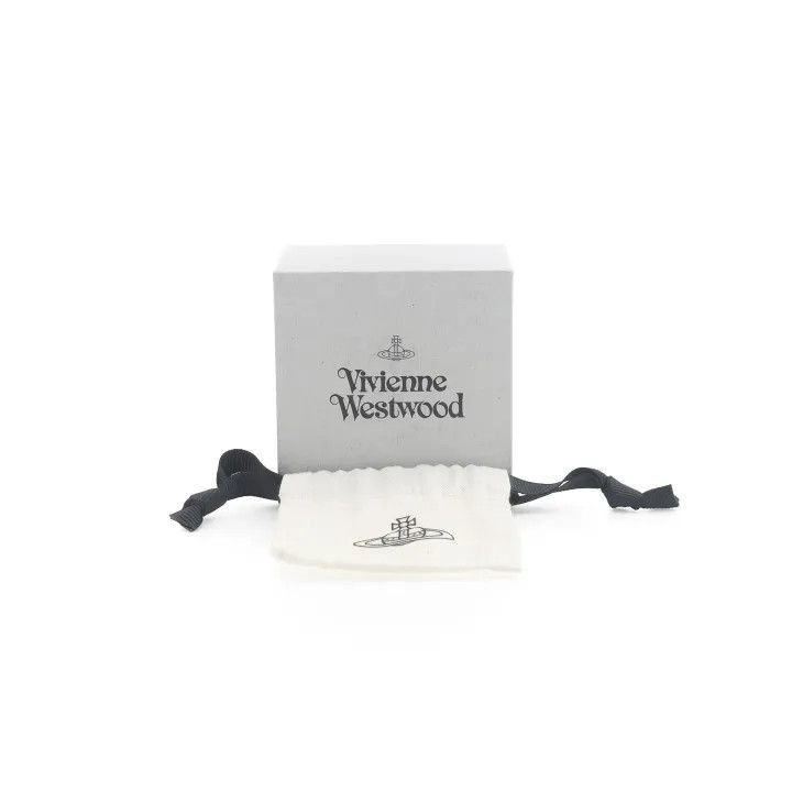 Vivienne Westwood Vivienne Westwood Mini Bas Relief Bracelet in Silver Size ONE SIZE - 2 Thumbnail