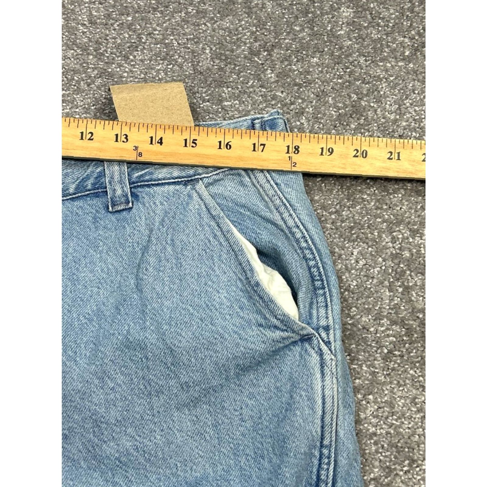 Madewell Madewell Jeans Womens 31 Blue Den﻿im Mid Rise Straight Leg 5-Pocket Design Zipper Button N﻿ew Size 24" / US 00 / IT 34 - 5 Thumbnail