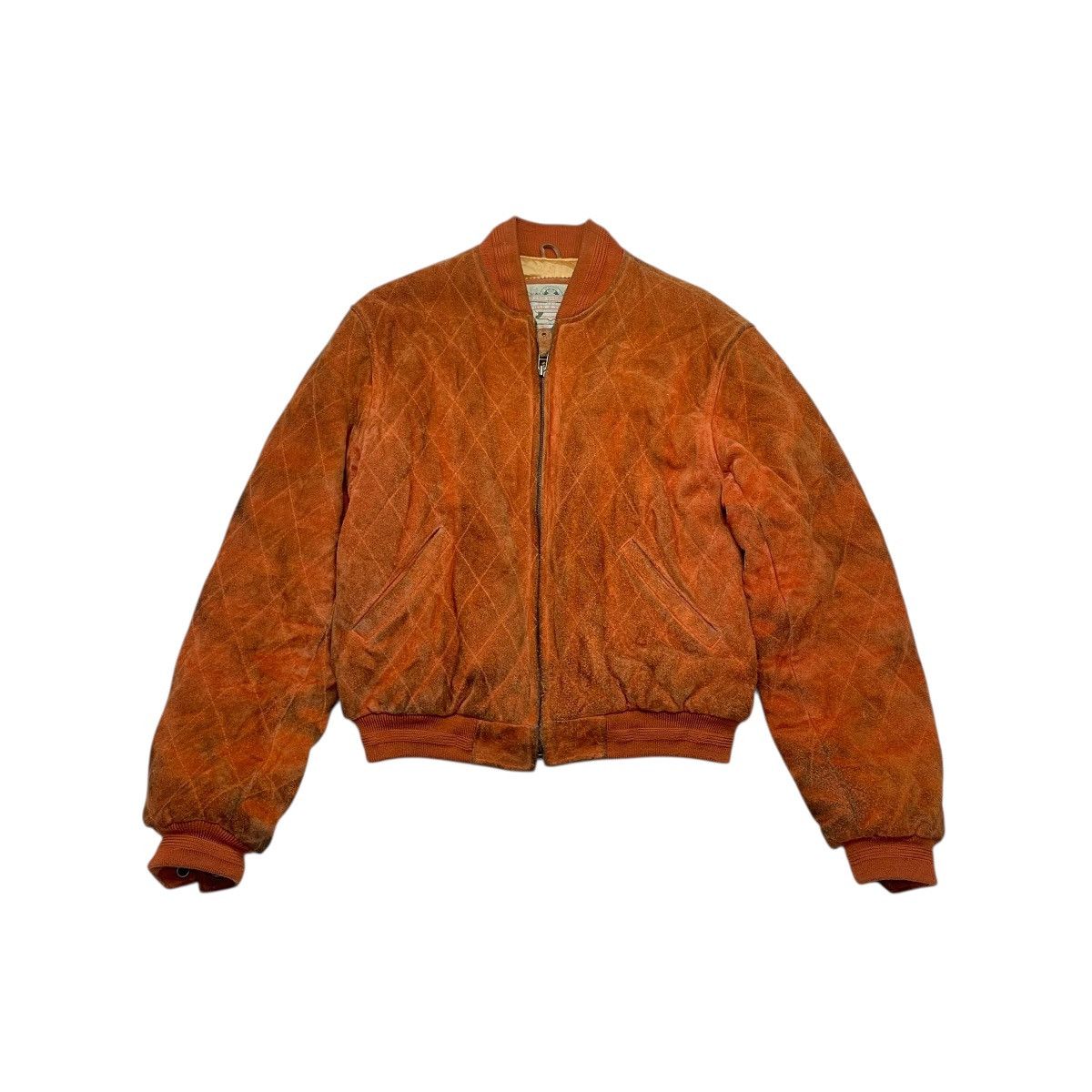 Schott 💥Vintage LeatherCraft Field And Town United Worker Bomber Size US M / EU 48-50 / 2 - 1 Thumbnail