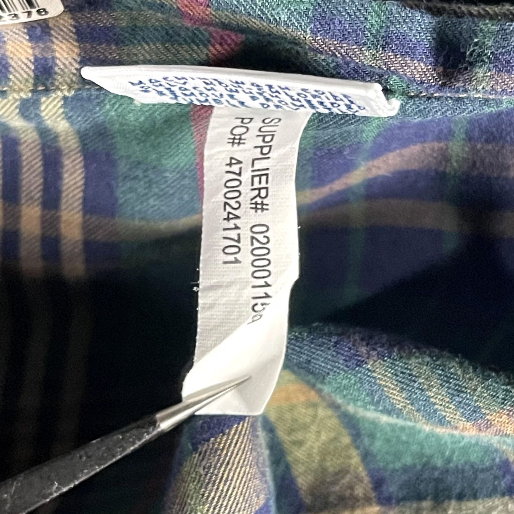 Ralph Lauren Ralph Lauren Shirt Mens XL Green Blue Plaid Button-Down Pony Logo Long Sleeve Size US XL / EU 56 / 4 - 7 Thumbnail