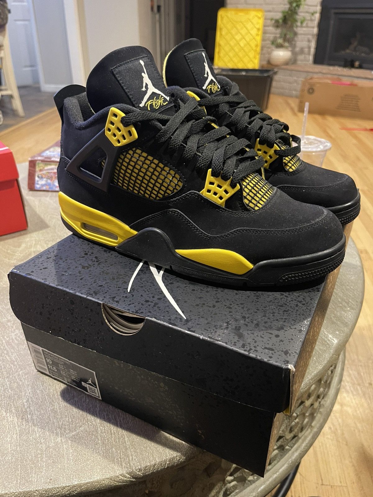 Jordan Brand Jordan 4 Thunder Size US 10 / EU 43 - 1 Thumbnail