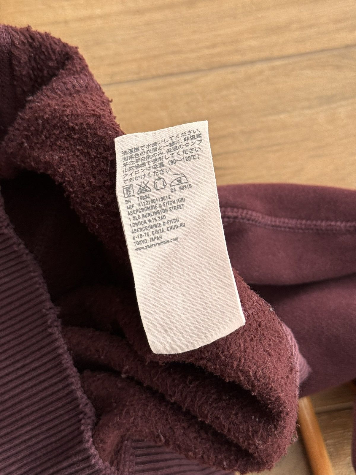 Abercrombie & Fitch Vintage Abercrombie & Fitch Japanese Distressed Hoodie Size US L / EU 52-54 / 3 - 15 Thumbnail