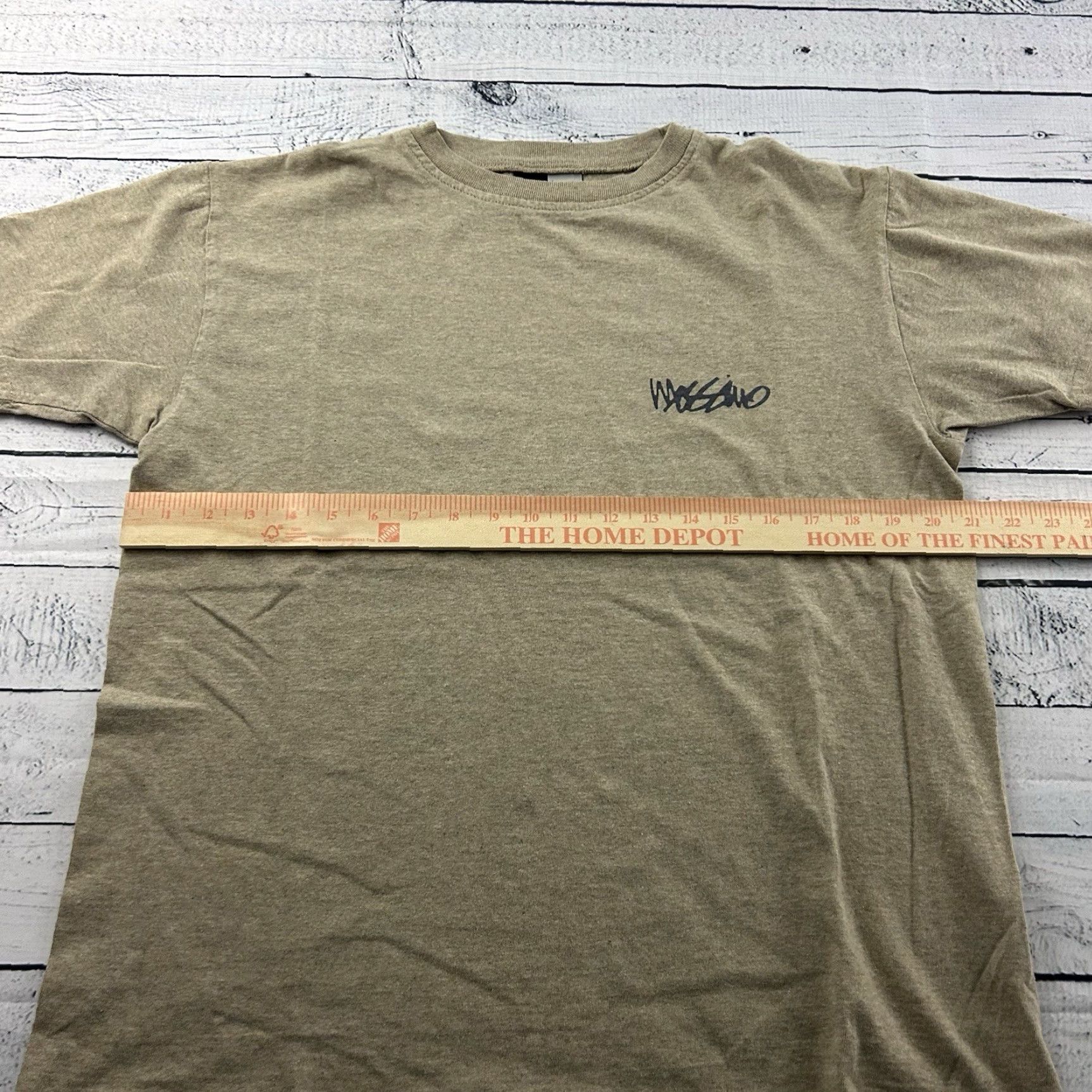 Mossimo VINTAGE Mossimo Short Sleeve T Shirt Mens L Tan Brown Script Logo 90s Size US L / EU 52-54 / 3 - 5 Thumbnail