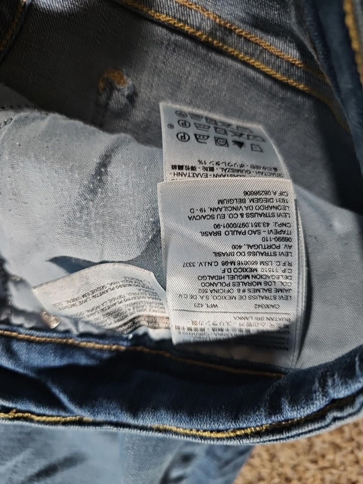 Levi's Levis Midrise Skinny Sz 8M (Tag 29x32) 29x29 Jeans Size 29" - 4 Thumbnail