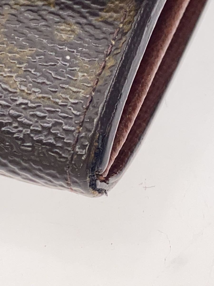 Louis Vuitton Louis Vuitton Monogram Porto Monnaie Plat Canvas Brown Size ONE SIZE - 6 Thumbnail