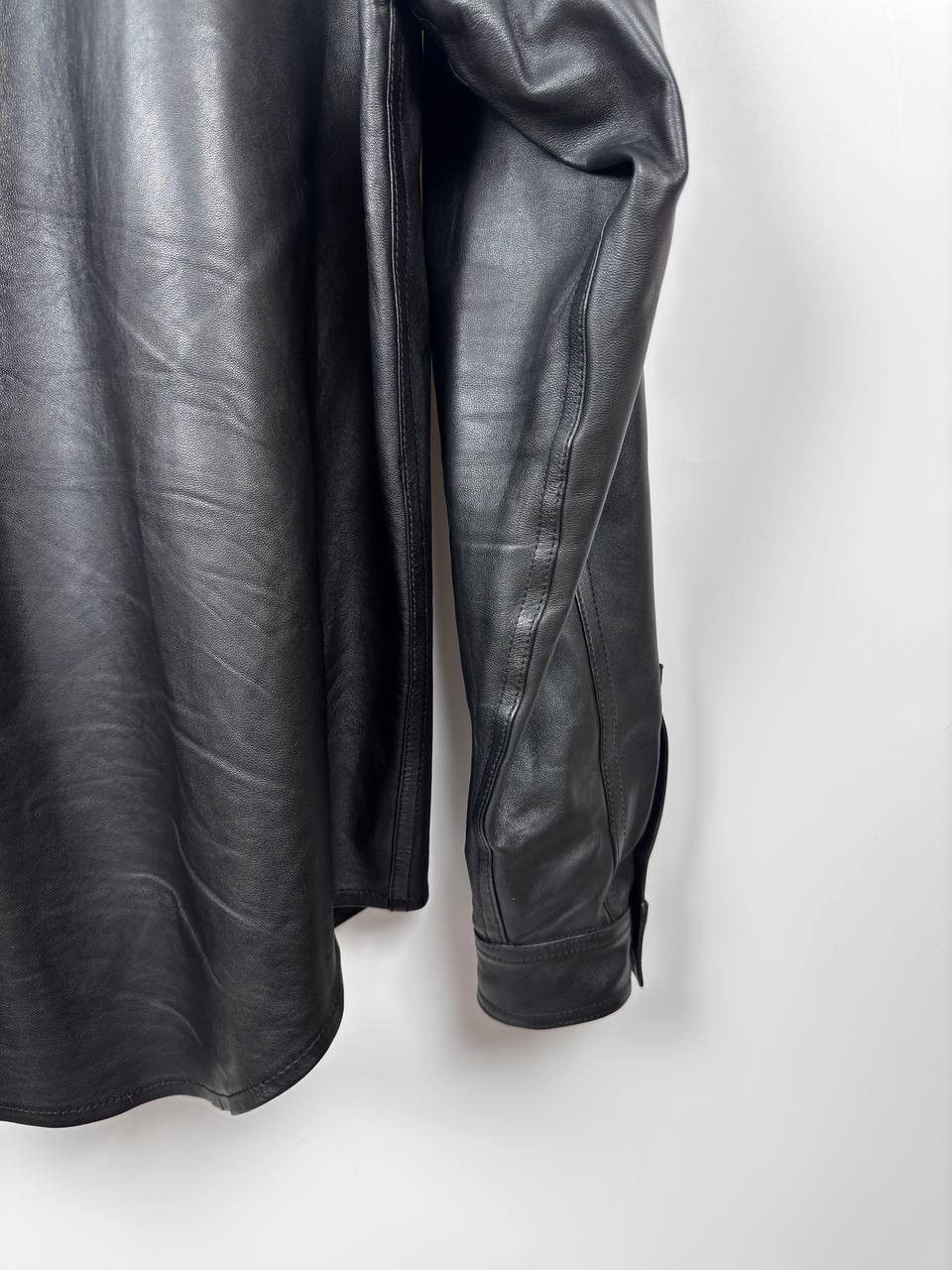 Vetements Vetements Leather Overshirt Jacket Size US S / EU 44-46 / 1 - 10 Thumbnail