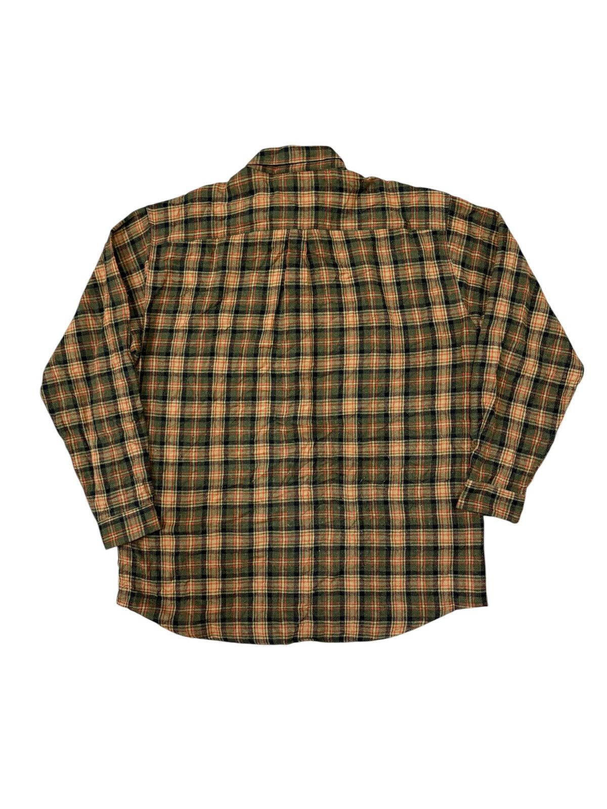 Sean John Vintage Sean John Chekerd Flannel Button Up Shirt Wool Size US XL / EU 56 / 4 - 2 Thumbnail