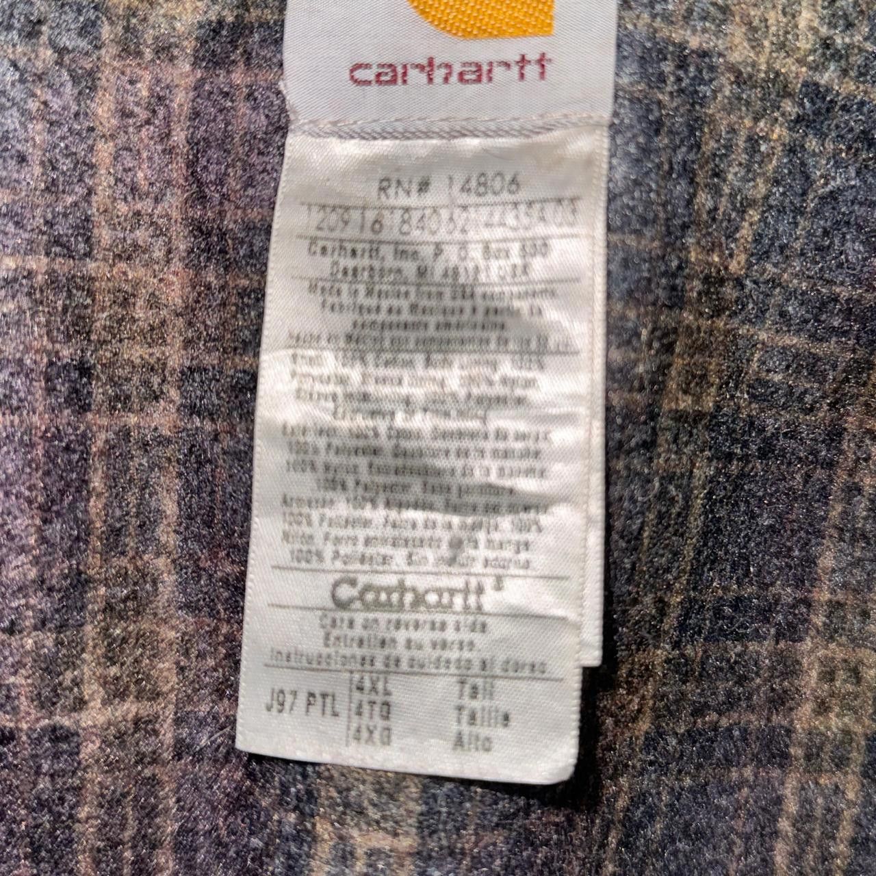 Carhartt Carhartt Men's Grey and Black Jacket Size US XXL / EU 58 / 5 - 5 Thumbnail