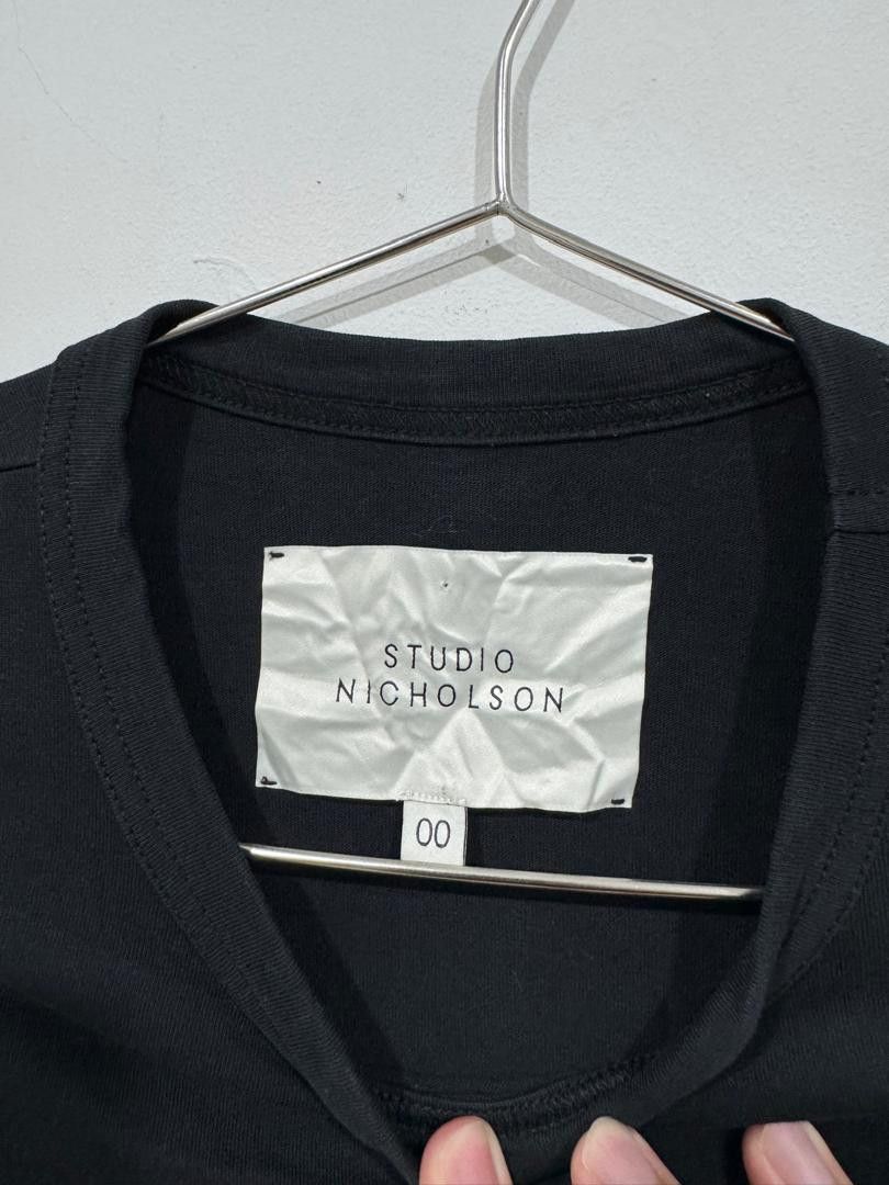 Studio Nicholson Studio Nicholson Mercerized Cotton Logo Tee Size US XS / EU 42 / 0 - 3 Thumbnail