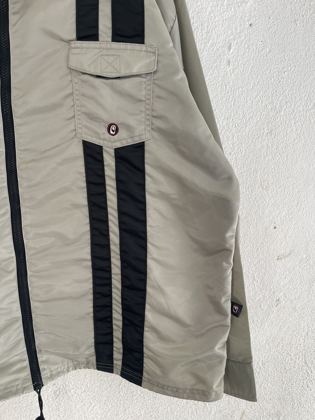 Vintage Vintage Dogpile Skateboard 2 Stripes Coach Zipper Jacket Size US L / EU 52-54 / 3 - 3 Thumbnail