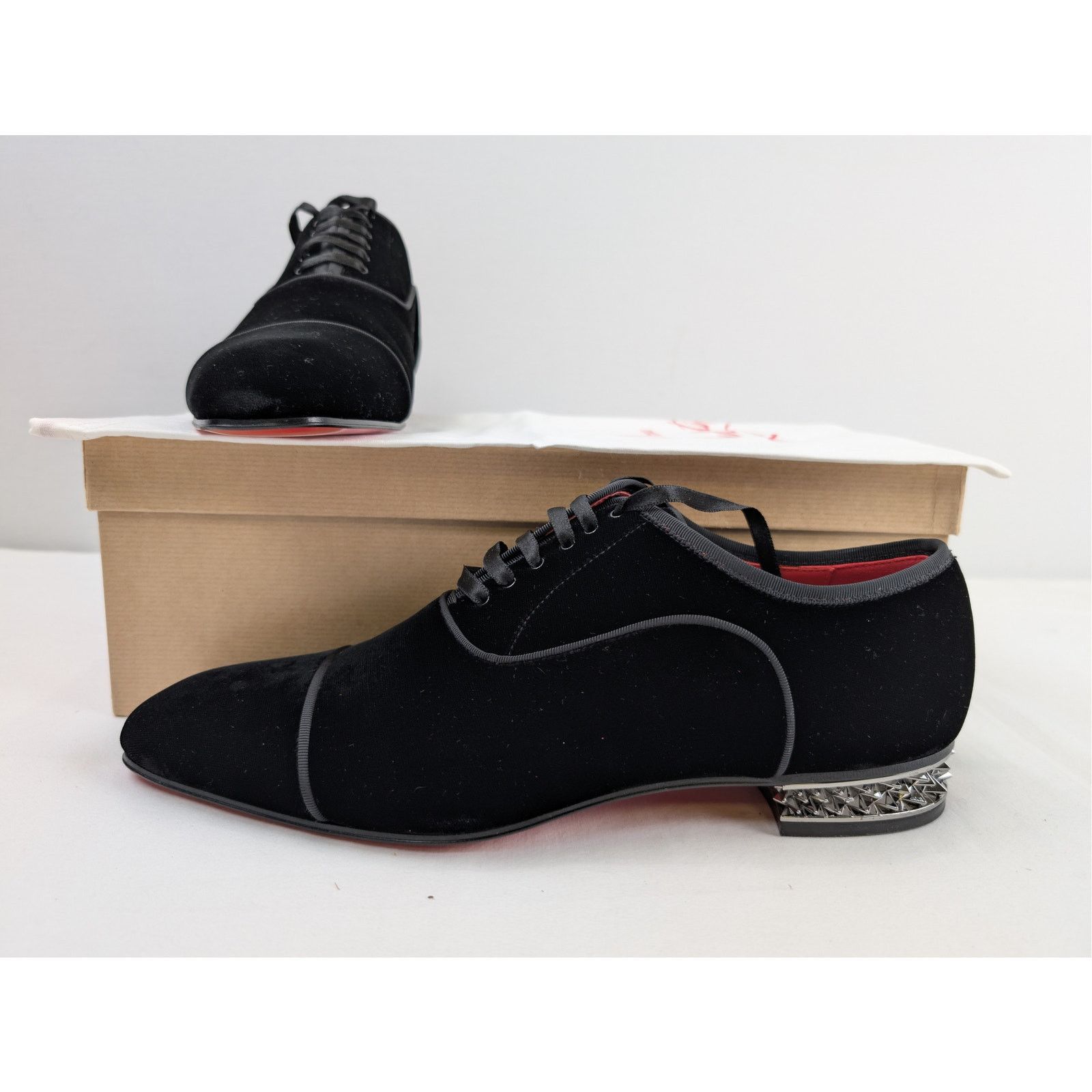 Christian Louboutin o1rshd1 Q:2 / Greggy Rocks Flat Shoe Boots in Black Size US 10.5 / EU 43-44 - 21 Thumbnail