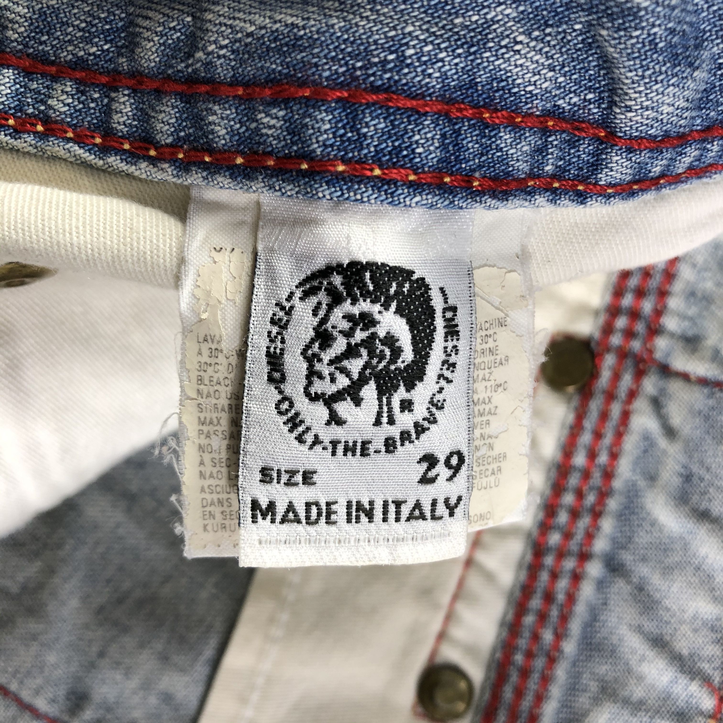 Diesel Diesel Jeans Faded Blue Denim KJ2467 Size US 30 / EU 46 - 10 Thumbnail