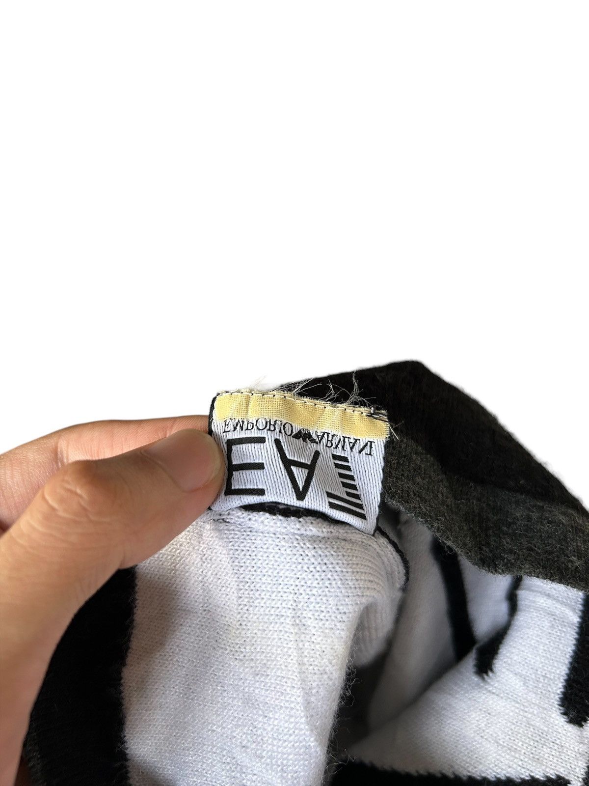 Emporio Armani × Giorgio Armani Emporio Armani Vintage Beanie Hats ☠️ Size ONE SIZE - 8 Thumbnail