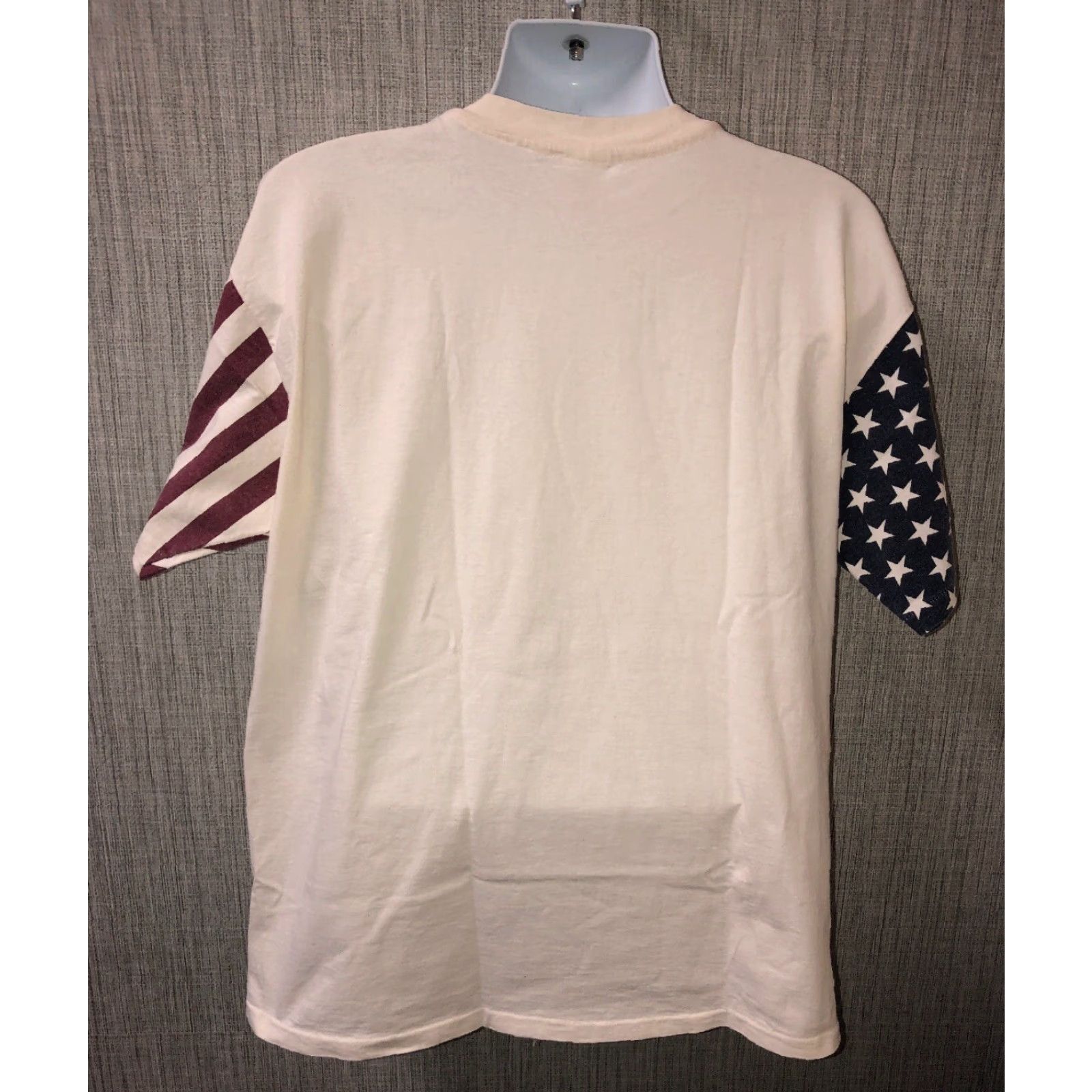 Vintage VINTAGE L.A. Sportswear T-Shirt Mens US Swimming Short Sleeve Size XL White Size US XL / EU 56 / 4 - 4 Thumbnail