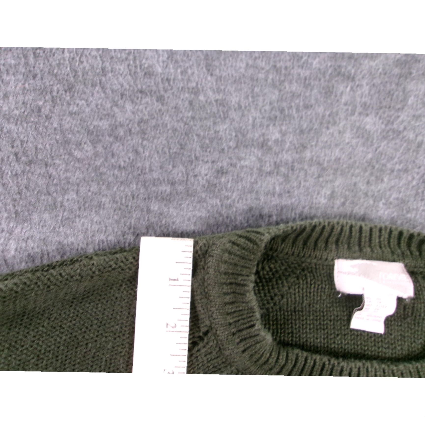 Forever 21 FOREVER 21 Sweater Women XS Dark Green Textured Raglan Sleeve Cozy Chic Size XS / US 0-2 / IT 36-38 - 3 Thumbnail