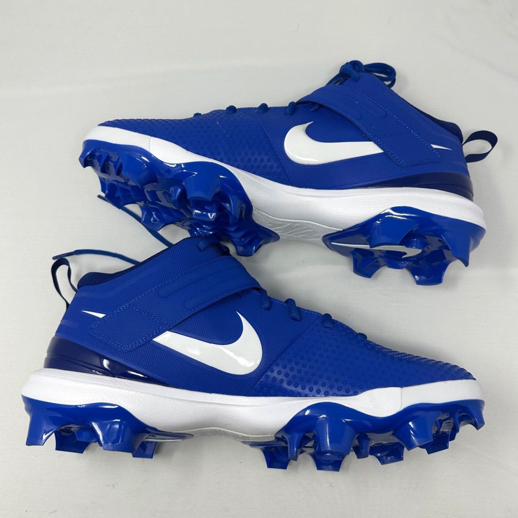 Nike Nike Force Trout 7 Baseball Cleats CT0828-400 Mens 14 Royal Blue White Cleats Size ONE SIZE - 3 Thumbnail