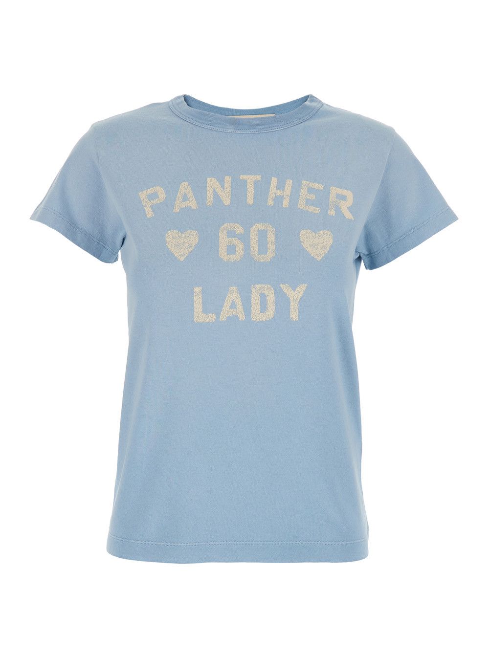 Valentino Blue T-Shirt with Maxi Logo on Front and Back in Cotton Jersey for Women Size S / US 4 / IT 40 - 1 Thumbnail