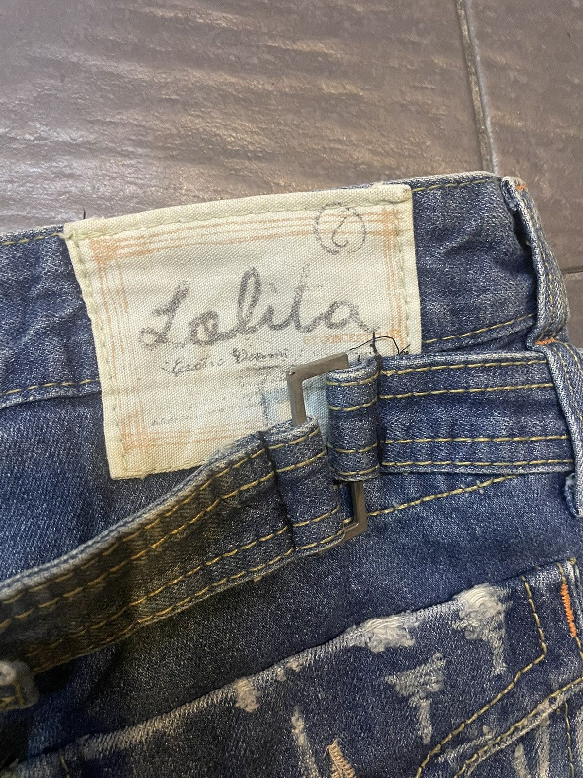 Japanese Brand × Other Lolita Jeans Distressed Size US 32 / EU 48 - 6 Thumbnail