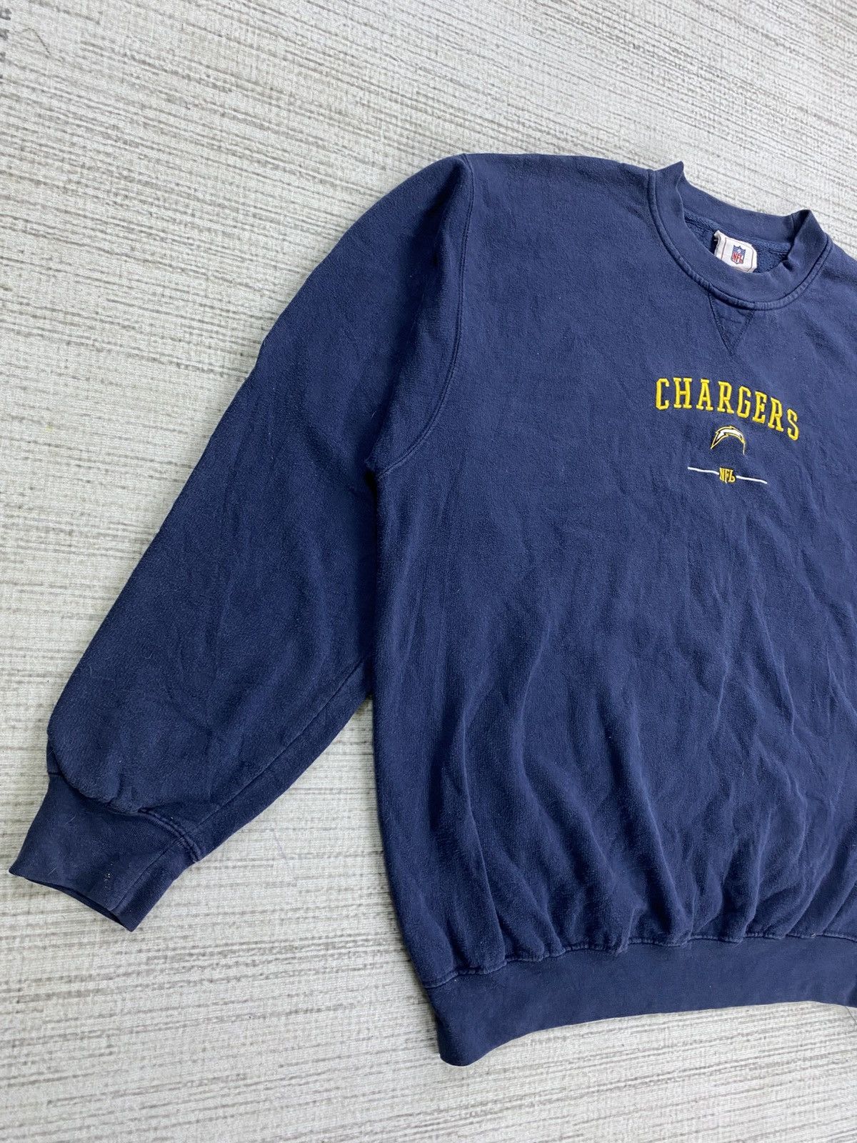 NFL × Vintage Vintage Chargers San Diego NFL Sweatshirt Size US XL / EU 56 / 4 - 3 Thumbnail