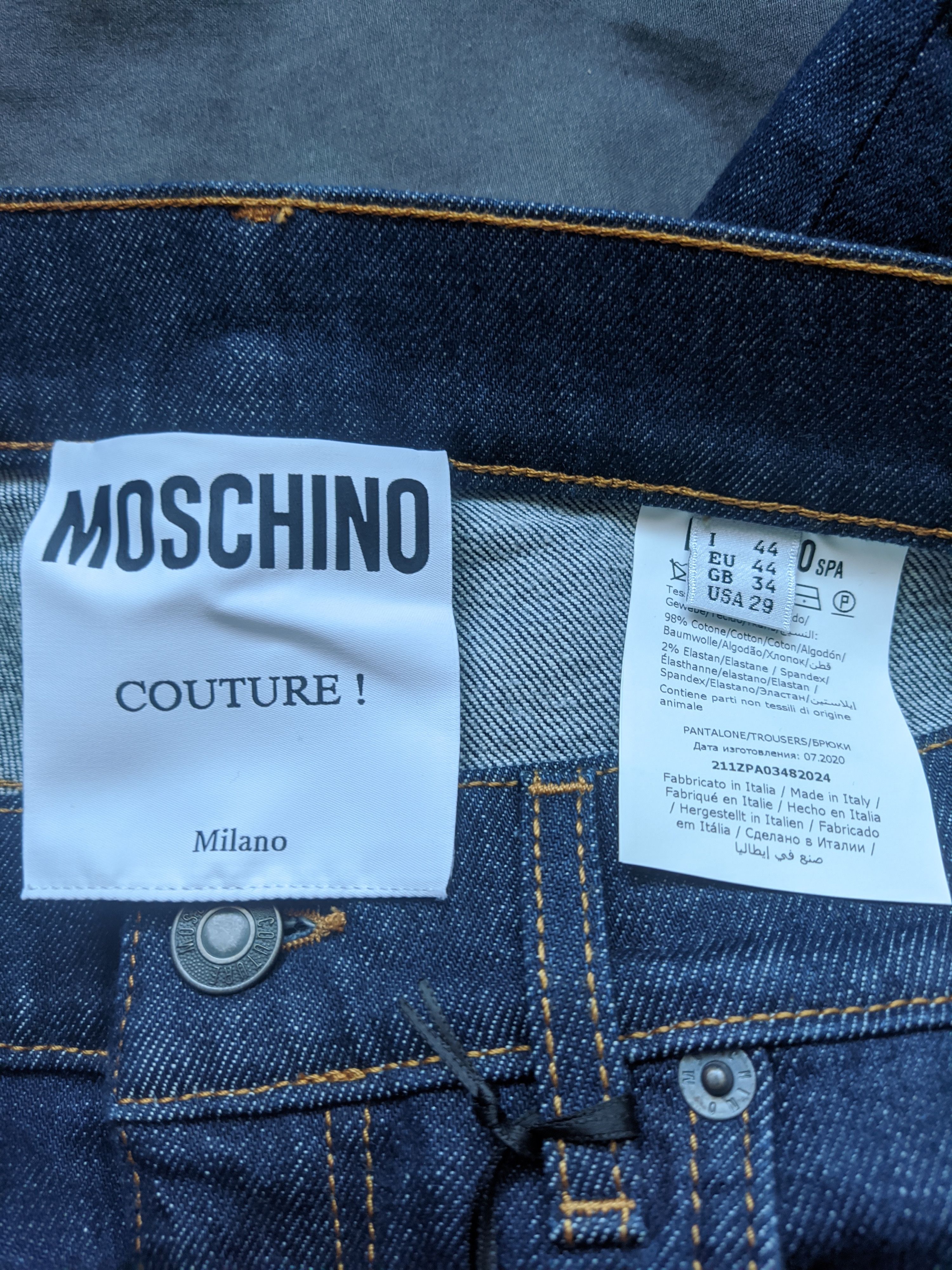 (NWT) Moschino Milano Jeans